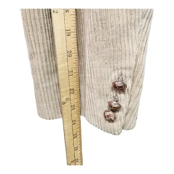 Vintage Collage Hall Blazer Mens 39R Brown Corduroy Sport Jacket Elbow Patches - Picture 15 of 16